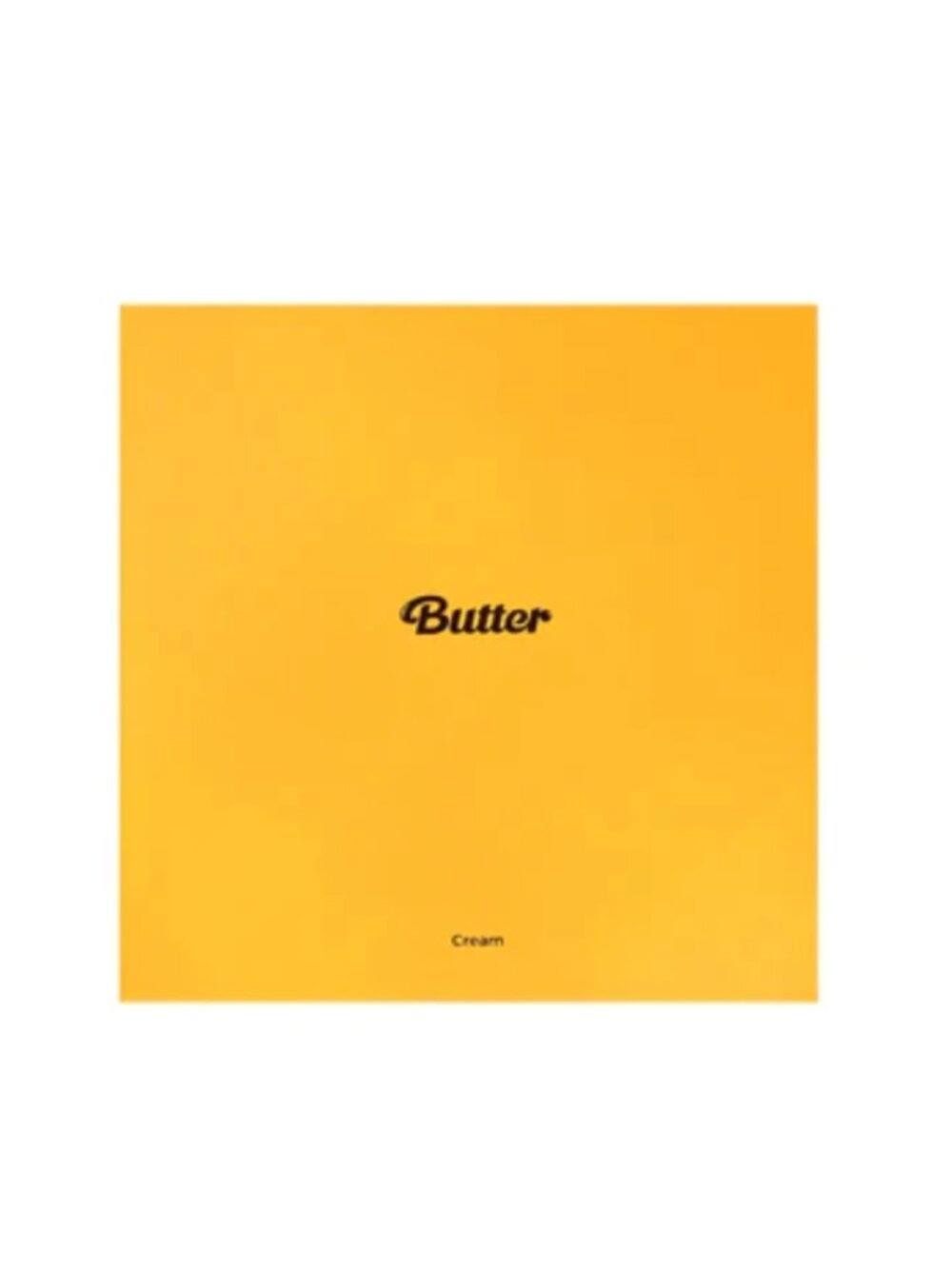 BTS Butter - Cream Version Official Single Album K POP Sealed